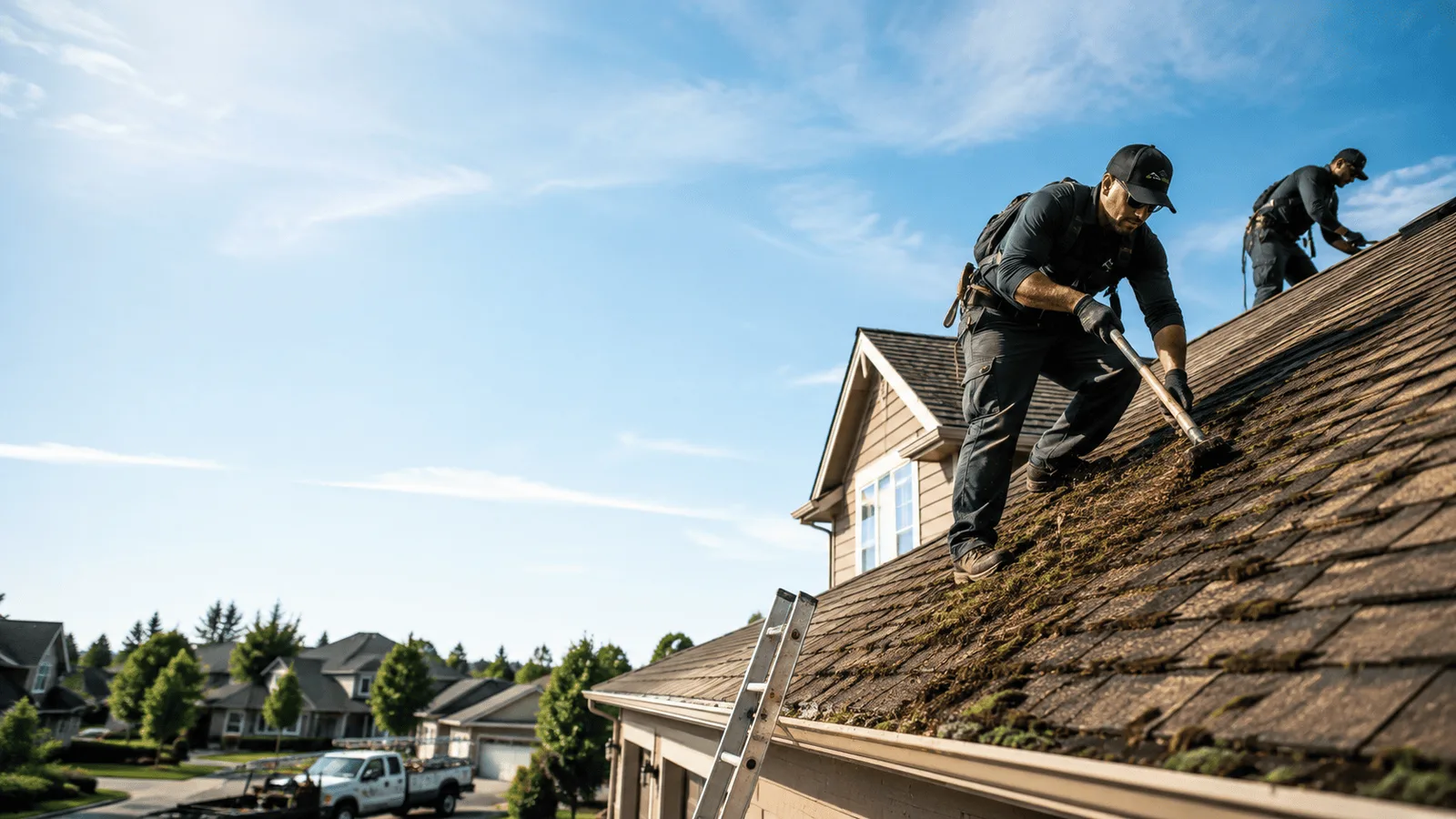 Roof Moss Removal in Vienna, ME near me